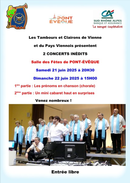 TAMBOURS ET CLAIRONS CONCERTS INEDITS
